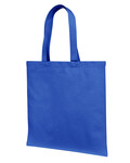 liberty bags lb85113 12 oz., cotton canvas tote bag with self fabric handles Front Thumbnail