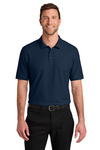 Port Authority TLK200 Tall Wearever Signature Pique Polo Front Thumbnail