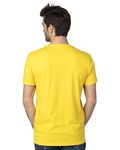 Threadfast Apparel 100A Unisex Ultimate CVC T-Shirt Back Thumbnail