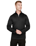 Harriton M748 Men's Advantage Snag Protection Plus Quarter-Zip Side Thumbnail