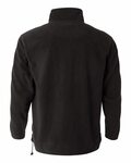 sierra pacific sp3351 unisex microfleece quarter-zip pullover Back Thumbnail