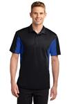 Sport-Tek TST655 Tall Side Blocked Micropique Sport-Wick ® Polo Front Thumbnail