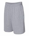 russell athletic 25843m essential jersey cotton 10" shorts with pockets Side Thumbnail