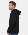 Champion CD450 Unisex Garment Dyed Hooded Sweatshirt Side Thumbnail
