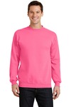 port & company pc78 core fleece crewneck sweatshirt Front Thumbnail