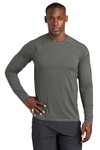 sport-tek st470ls long sleeve rashguard tee Front Thumbnail