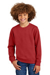 District DT6104Y Youth V.I.T. ™ Fleece Crew Front Thumbnail