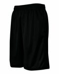 badger sport 7219 adult mesh/tricot 9" shorts with pockets Side Thumbnail