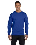 Hanes 5186 Adult Long-Sleeve Beefy-T® Side Thumbnail