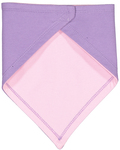 rabbit skins rs1012 infant premium jersey bandana bib Front Thumbnail
