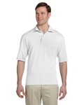 Jerzees 436P SpotShield ™ 5.6-Ounce Jersey Knit Sport Shirt with Pocket Front Thumbnail