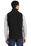 port authority f228 r-tek ® pro fleece full-zip vest Back Thumbnail