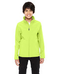 Team 365 TT80Y Youth Leader Soft Shell Jacket Front Thumbnail