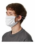 hanes mkpkpr adult polyester adjustable pocket mask Side Thumbnail