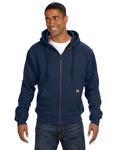 dri duck 7033 men's crossfire powerfleecetm fleece jacket Front Thumbnail