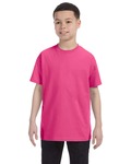 Hanes 54500 Youth Authentic-T T-Shirt Back Thumbnail