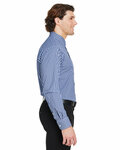 devon & jones dg536 crownlux performance® men's gingham shirt Side Thumbnail