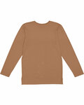 lat 6918 men's fine jersey long-sleeve Back Thumbnail