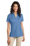 Port Authority L540 Ladies Silk Touch™ Performance Polo Front Thumbnail