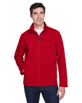 CORE365 88184 Men's Cruise Two-Layer Fleece Bonded Soft Shell Jacket Front Thumbnail