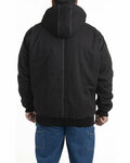 berne hj61 men's modern hooded jacket Back Thumbnail
