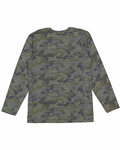 LAT 6918 Men's Fine Jersey Long-Sleeve Back Thumbnail