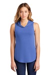 district dt1375 women's perfect tri ® sleeveless hoodie Front Thumbnail
