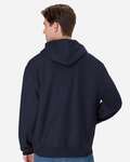 Hanes OG700 Men's Beefy® Sweats Premium Heavyweight Hooded Sweatshirt Back Thumbnail