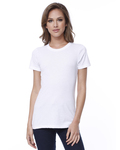 StarTee ST1210 Ladies' Cotton Crew Neck T-shirt Back Thumbnail