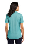 Port Authority LK830 Ladies Fine Pique Blend Polo Back Thumbnail
