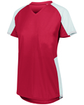 augusta sportswear 1522 ladies' cutter jersey t-shirt Front Thumbnail