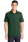 sport-tek st690 posicharge ® active textured polo Front Thumbnail