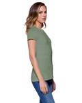 StarTee ST1410 Ladies' CVC Crew Neck T-shirt Side Thumbnail