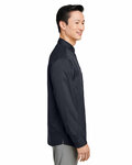 harriton m585l men's advantage il long-sleeve workshirt Side Thumbnail