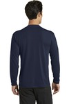 port & company pc381ls long sleeve performance blend tee Back Thumbnail