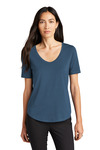 mercer+mettle mm1017 women's stretch jersey relaxed scoop Front Thumbnail