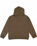 LAT 2296 Youth Fleece Hoodie Sweatshirt Back Thumbnail