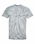 dyenomite 200cy cyclone pinwheel tie-dyed t-shirt Front Thumbnail