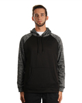 Burnside B8670 Men's Go Anywhere Performance Fleece Pullover Back Thumbnail