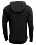 a4 n3524 unisex airflex long-sleeve scuba neck hooded t-shirt Back Thumbnail