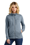 District DT673 Women's Featherweight French Terry ™ Full-Zip Hoodie Front Thumbnail