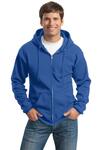 Port & Company PC90ZHT Tall Essential Fleece Full-Zip Hooded Sweatshirt Front Thumbnail