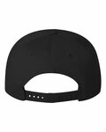 valucap v8869 five-panel twill cap Back Thumbnail