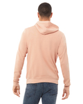 Bella + Canvas 3719 Unisex Sponge Fleece Pullover Hoodie Back Thumbnail