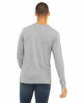 Bella + Canvas 3513 Unisex Triblend Long-Sleeve T-Shirt Back Thumbnail