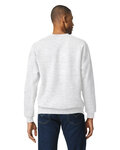 Gildan SF000 Adult Softstyle® Fleece Crew Sweatshirt Back Thumbnail