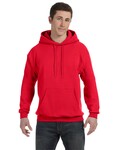 Hanes P170 Unisex Ecosmart® 50/50 Pullover Hooded Sweatshirt Front Thumbnail