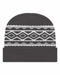 cap america rkd12 usa- made diamond knit cuff Front Thumbnail