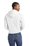 District DT6101 Women's V.I.T. ™ Fleece Hoodie Back Thumbnail