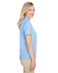 UltraClub UC102W Women's Cavalry Twill Performance Polo Side Thumbnail